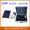 Generador solar portátil de alta calidad generador de energía solar de 500 vatios en venta generador solar de batería de iones de litio